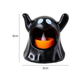Flameless Ghost Candle LED Lamp – Spooky Halloween Decor