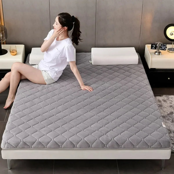 Portable Memory Foam Mattress Topper for Dorms and Rentals