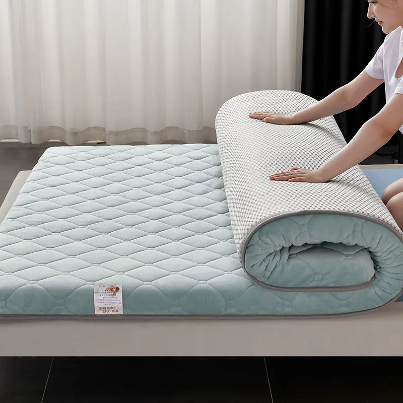 Portable Memory Foam Mattress Topper for Dorms and Rentals