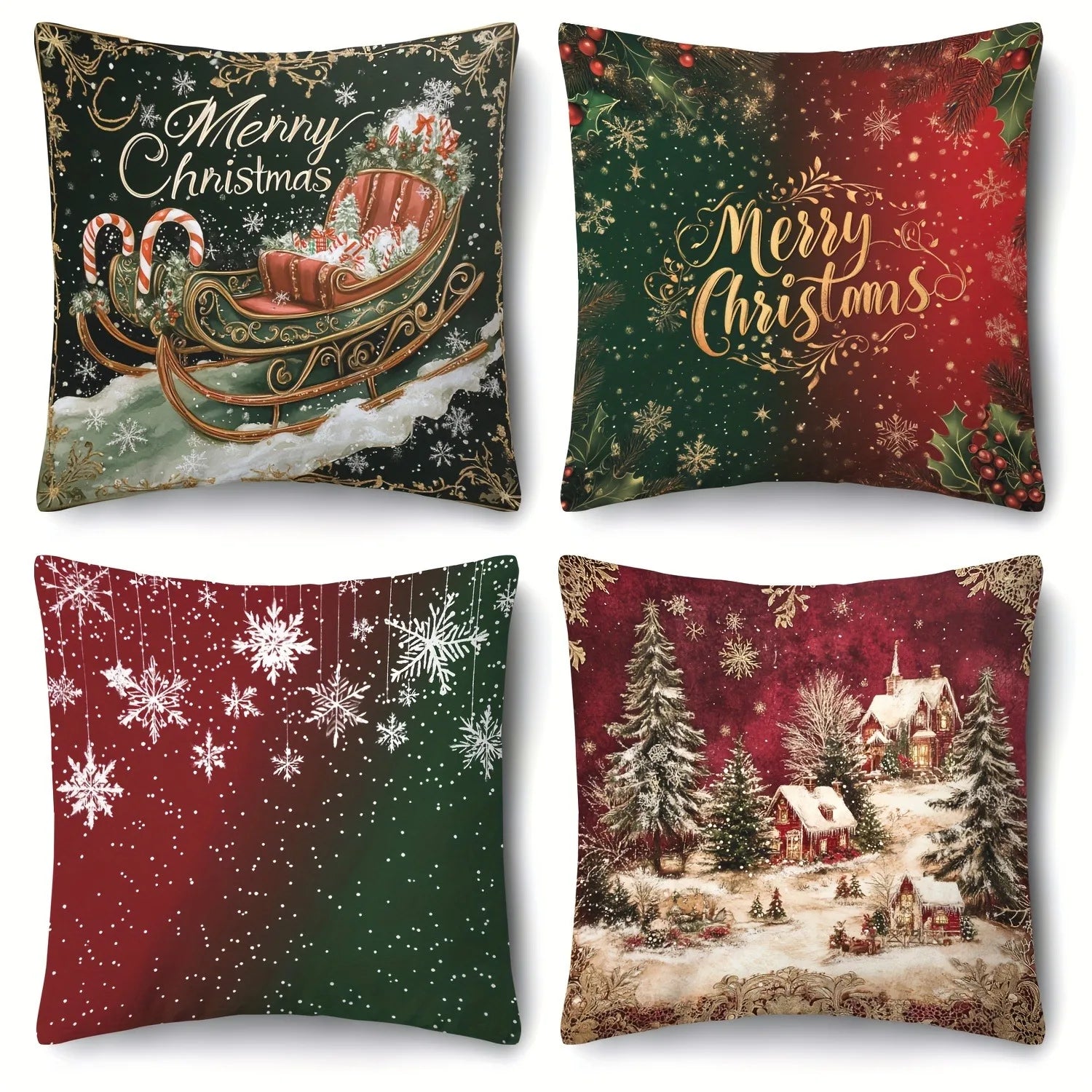 Christmas Pillow Covers: Festive Designs for a Cozy Holiday