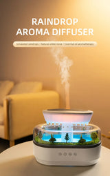Aesthetic Cloud Humidifier.. LED Rain Diffuser Lamp