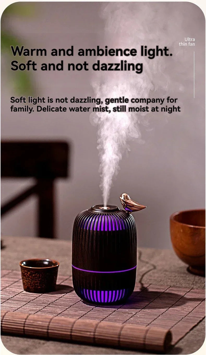 Dreamy Dreambird Humidifier – Silent USB Mist Maker