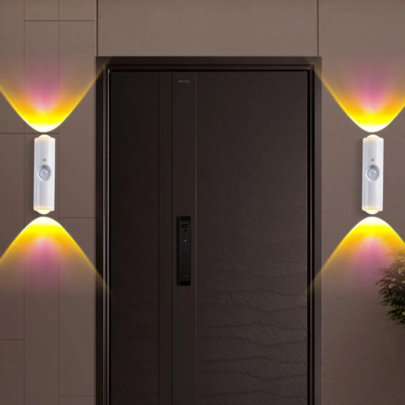 Motion Sensor LED Night Light RGB Magnetic Rechargeable