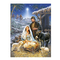 Birth of Jesus Christ Wall Art Canvas Painting