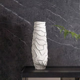 Elegant Nordic Ceramic Vase | Large Minimalist Decorative Container for Modern Décor🏺
