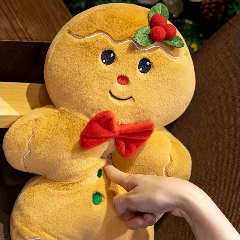 Christmas & New Year's Festive Plush Pillow