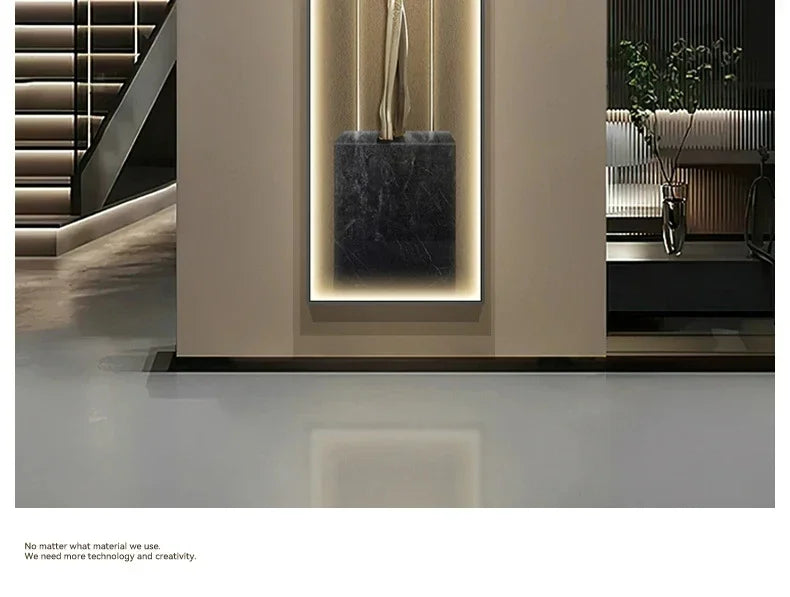 Modern Art Living Room Abstract Character Mural Lamp