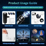 USB Mood Light Projector for Bedroom or Home Moon Lamp