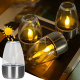 Waterproof Solar LED Flameless Candles for Outdoor Decor