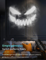 Rotating LED Halloween Night Light for Bedroom or Home