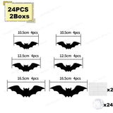 Creepy Bat Night Light LED Projector for Home Spooky Nights