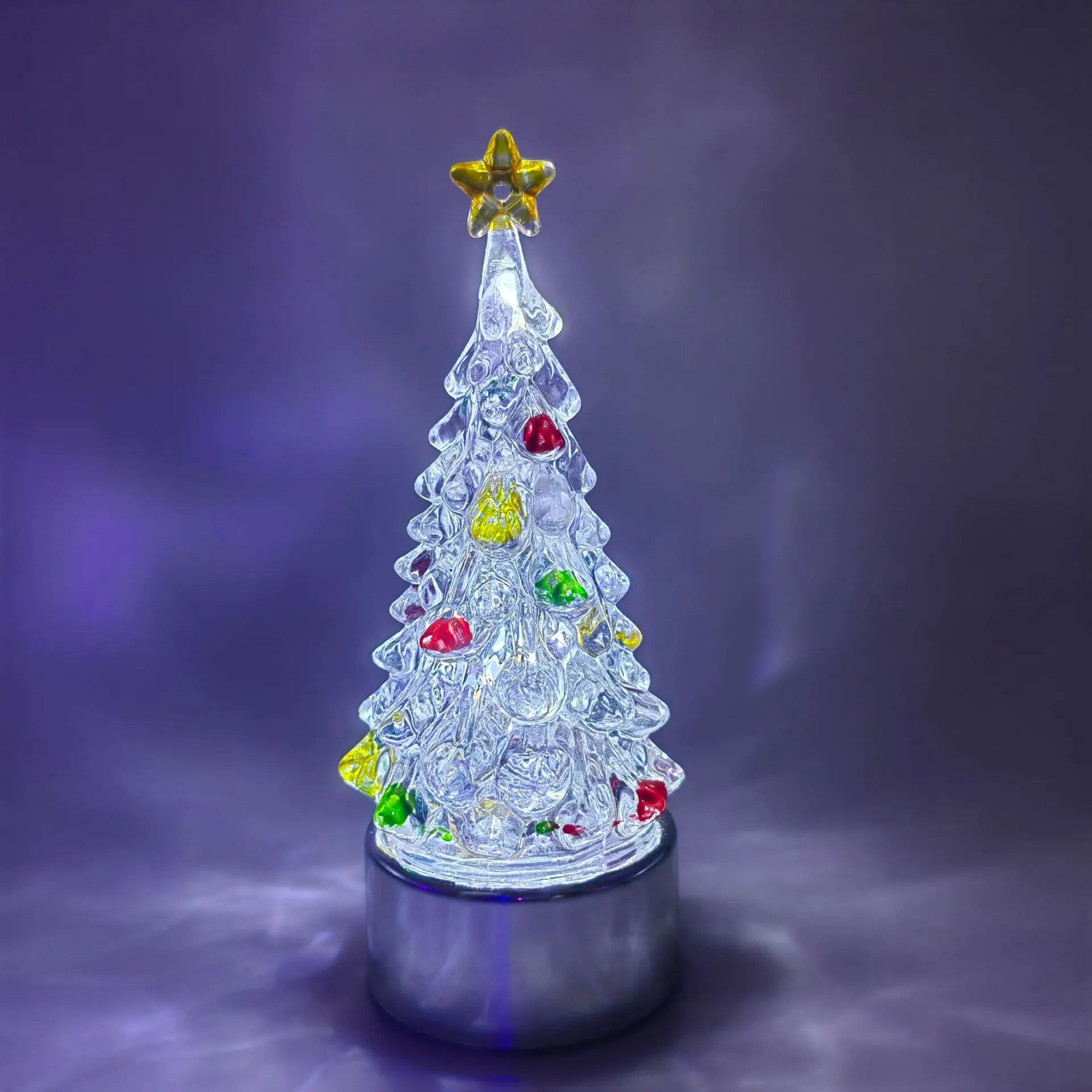 LED Night Lamp Mini Christmas Tree Christmas Luminous Decoration