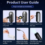 USB Ghost and Skull Rotating Projector Halloween Lamp