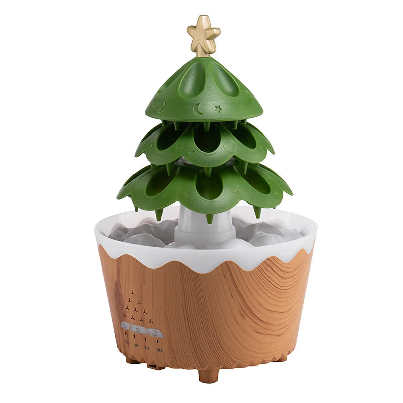 Christmas Tree Aromatherapy Diffuser Water Drip Remote Control