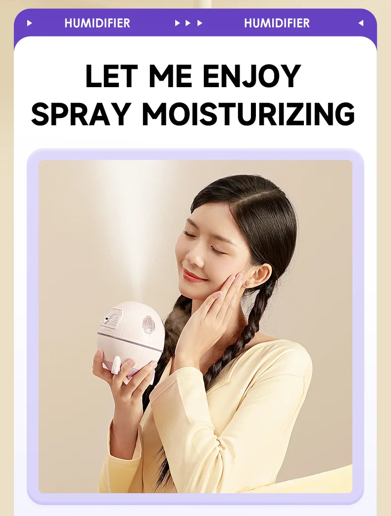 Ultrasonic Astronaut Diffuser | USB Mini Mist Humidifier