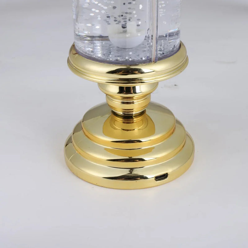 LED Candle Lights for Home Glitter Swirl Color Changing