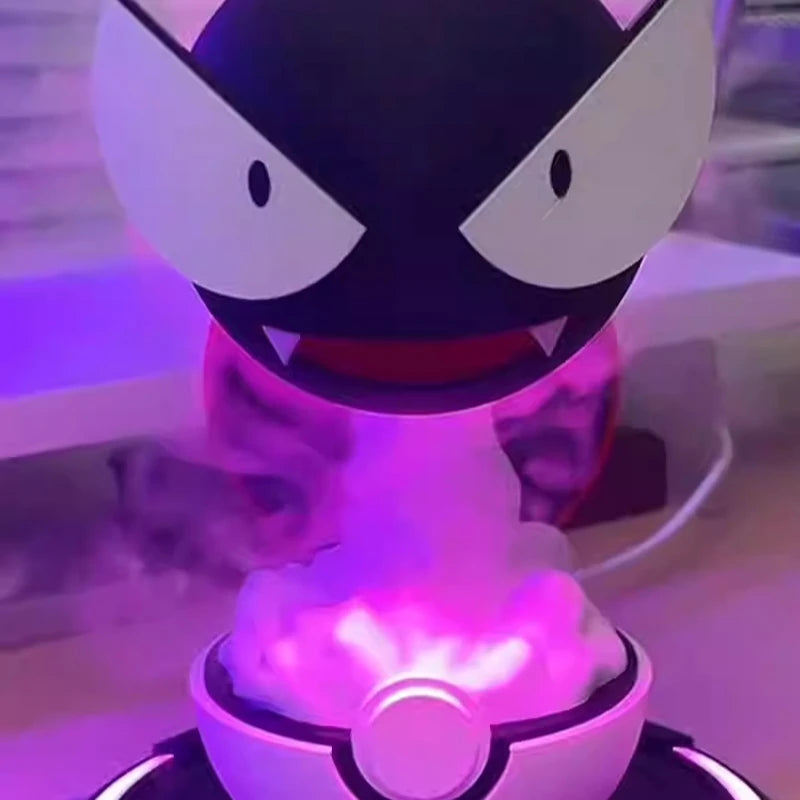 Rechargeable Gastly Luminous Humidifier Gastly Purple‑LED