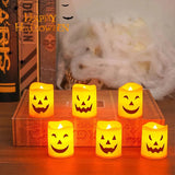 Halloween Pumpkin LED Lamp – Spooky Light for Home Décor
