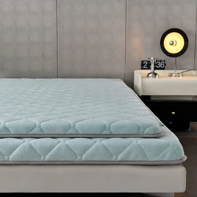 Portable Memory Foam Mattress Topper for Dorms and Rentals