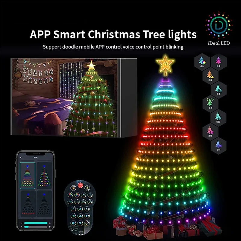 Smart LED Christmas Tree Lights
