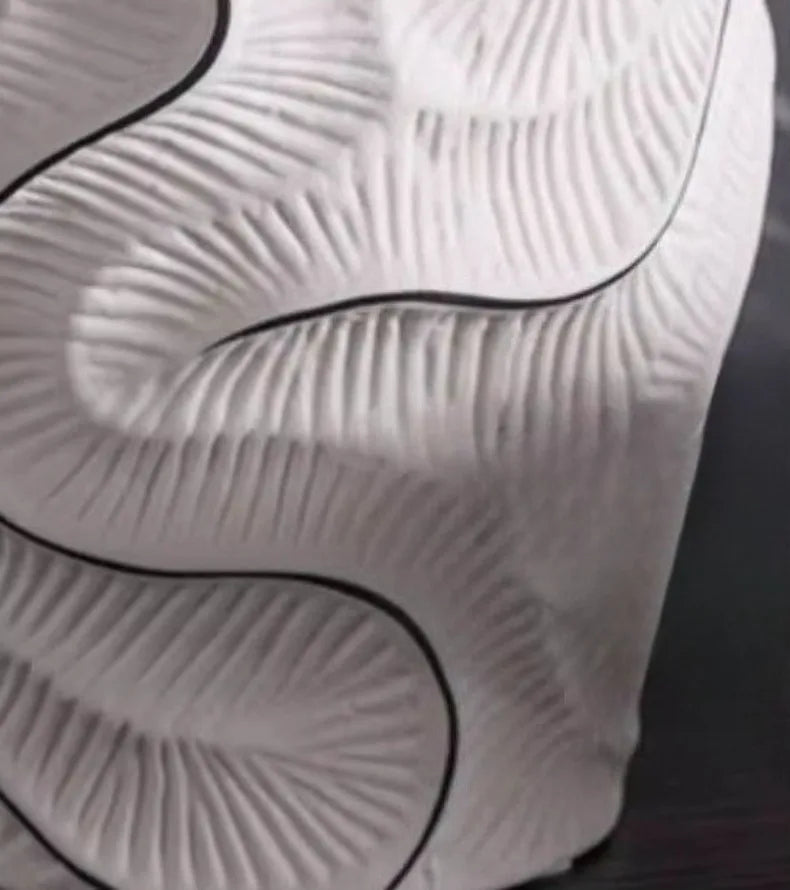 Elegant Nordic Ceramic Vase | Large Minimalist Decorative Container for Modern Décor🏺